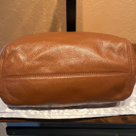 Michael Kors Brown Pebbled Leather Shoulder/Crossbody Bag EUC w/dust bag - Picture 9 of 14
